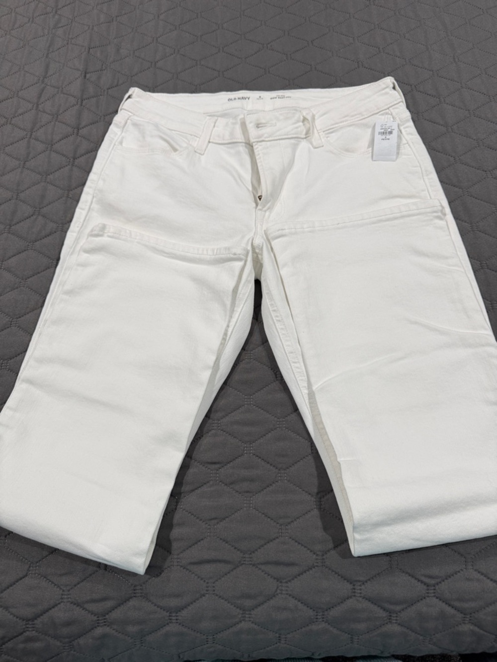 Old Navy White Boot cut Jeans
